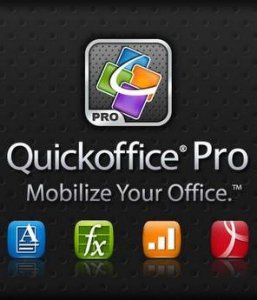 Quickoffice Pro v.5.0.165 - v.5.0.166 [Android 2.0+, RUS]