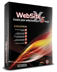 Incomedia WebSite Evolution X5 v8.0.11 (Eng+Rus) 2009