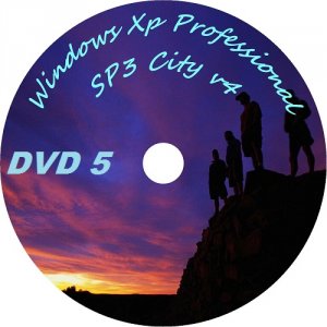 Windows Xp Professional SP3 (x86) City v4 (2012) Русский