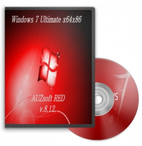 Windows7 Ultimate AUZsoft RED v.8.12 (32bit+64bit) (2012) Русский