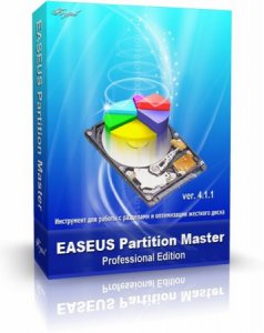 EASEUS Partition Master Professional Edition 4.1.1 (2009) Английский