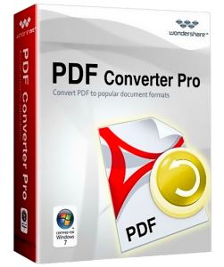 Wondershare PDF Converter Pro v3.1.1 Final + Portable (2012) Русский присутствует