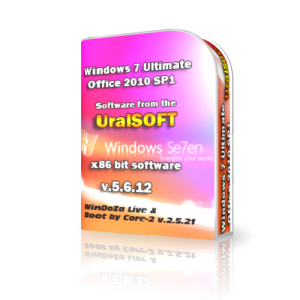 Windows 7 x86 Ultimate UralSOFT & office 2010 v.5.6.12 (2012) Русский
