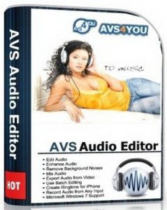 AVS Audio Editor 7.1.3.462 (2012) PC | + Portable