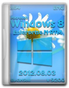 Microsoft Windows 8 Enterprise N RTM (x64) v.9200 (2012) [Английский] (English)