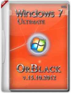 Windows 7 Ultimate x86 OrBlack v.15.10.2012 (2012) Русский