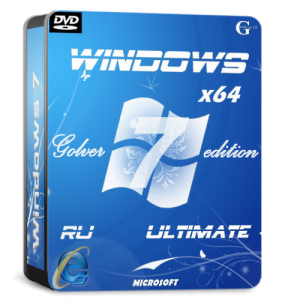 Windows 7 Ultimate x64 by GOLVER® (10.2012) (2012) Русский