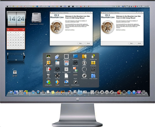 Mountain Lion Skin Pack 4.0 for Windows 7 (2012) Русский ...