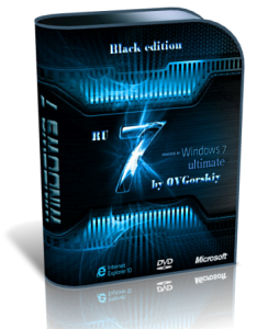 Windows 7 Ultimate SP1 Black by OVGorskiy® 12.12 (64bit) (2012) Русский