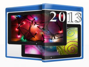 Новогодние темы для Windows® 7 (07.12.2012) (2012) Русский