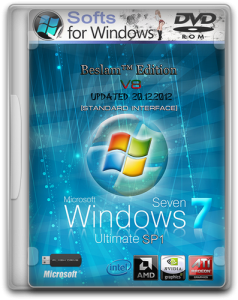 Windows 7 Ultimate SP1 Updated (x86/x64) Beslam™ Edition 2DVD v.8 (2012) Русский