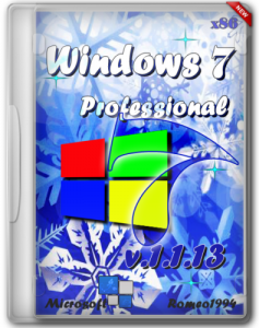 Windows 7 (x86) Professional by Romeo1994 v.1.1.13 (2013) Русский