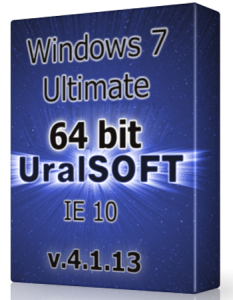 Windows 7 x64 Ultimate UralSOFT v.4.1.13 (2013) Русский