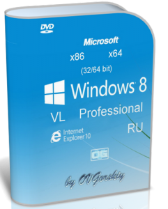Microsoft® Windows® 8 x86-x64 Professional VL Ru by OVGorskiy® 01.2013 2DVD (2013) Русский