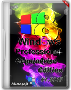 Windows 8 Pro VL x86 Elgujakviso Edition 01.2013 (2013) Русский
