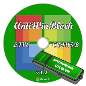 AntiWinBlock 1.2 LIVE CD/USB (2013) Русский