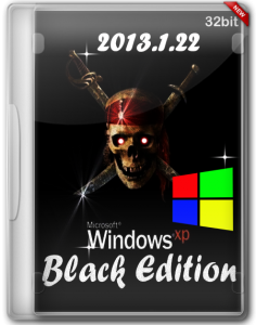 Windows XP Professional SP3 Black Edition (х86/ENG/RUS) (2013)