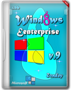 Windows 8 Eenterprise by Zondey v.9 (x86) [2013] Русский