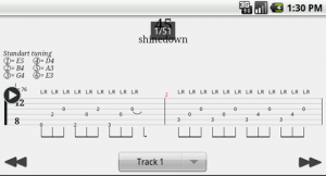 Guitar Tab Player (Guitar Pro)[Android 2.1+, RUS + ENG]