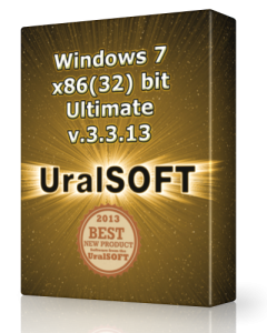 Windows 7 x86 Ultimate UralSOFT v.3.3.13 (2013) Русский