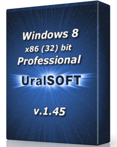 Windows 8 x86 Professional UralSOFT v.1.45 (2013) Русский