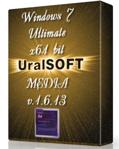Windows 7 x64 Ultimate UralSOFT Media v.1.6.13 (2013) Русский