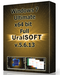 Windows 7 x64 Ultimate UralSOFT Full v.5.6.13 (2013) Русский
