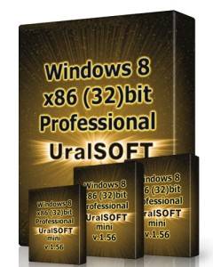 Windows 8 x86 Pro UralSOFT mini v.1.56 (2013) Русский
