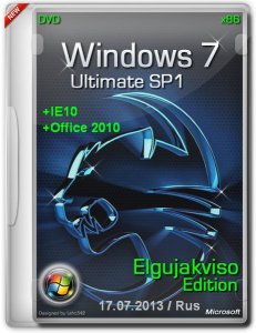 Windows 7 Ultimate SP1 Elgujakviso Edition 07.2013 (x86) [2013] Русский