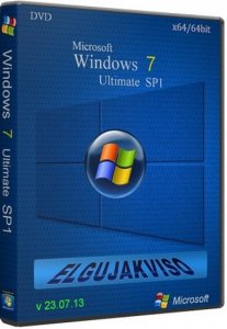 windows 7 Ultimate SP1 Elgujakviso Edition (x64) [v23.07.13] Русский