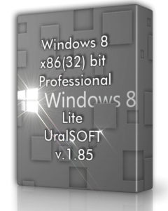 Windows 8 Pro Lite UralSOFT v.1.85 (x86) [2013] Русский