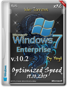 Windows 7 Enterprise (x86) Optimized by Yagd v.10.2 [19.10.2013] Русский