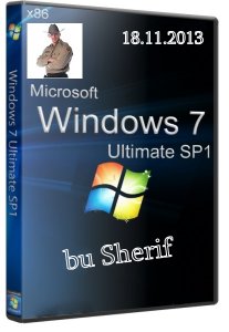 Windows 7 SP1 Ultimate by Sherif v.02 (x86) (2013) Русский