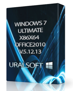 Windows 7 (x86+x64) Ultimate & Office2010 UralSOFT v.5.12.13 (2013) Русский