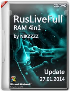 RusLiveFull RAM 4in1 by NIKZZZZ CD/DVD 27.01.2014 [Ru/En]