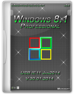 Windows 8.1 Professional Heavieri IE11 (x64) (Jan2014) [ENG/RUS/GER/UKR]