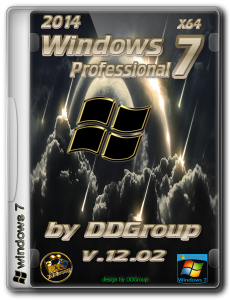 Windows 7 Professional SP1 [v.12.02]by DDGroup™ (x64) (2014) Русский