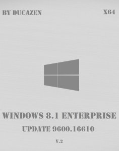 Windows 8.1 Enterprise x64 Update 9600.16610 by Ducazen (2014) Русский