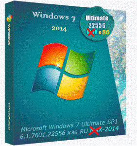 Microsoft Windows 7 Ultimate SP1 6.1.7601.22556 x86 RU antiMAX-2014 by Lopatkin (2014) Русский