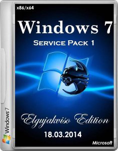 Windows 7 Ultimate SP1 Elgujakviso Edition v.18.03.14 (х86/х64) (2014) [RUS]
