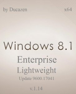 Windows 8.1 Enterprise x64 Lightweight v.1.14 by Ducazen (2014) Русский