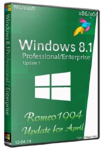 Windows 8.1 (Professional/Enterprise) Update 1 (x86/x64) Update for April (12.04.14) by Romeo1994 (2014) Русский