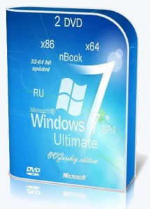 Windows 7 Ultimate nBook IE11 by OVGorskiy® 06.2014 2 DVD (x86-x64) (2014) [Rus]