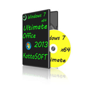 Windows 7 Ultimate Office 2013 KottoSOFT.V.02.7.14 (x64) (2014) [Rus]