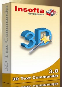 Insofta 3D Text Commander 3.0.3 RePack (& Portable) by Trovel [Ru/En]