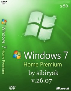 Windows 7 Home Premium v.26.07 by sibiryak (x86) (2014)[RUS]