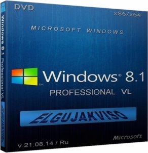 Windows 8.1 Pro Elgujakviso Edition v21.08.14 (x86-x64) (2014) [Rus]