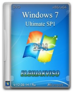 Windows 7 Ultimate SP1 Elgujakviso Edition v12.09.14 (x86-x64) (2014) [Rus]