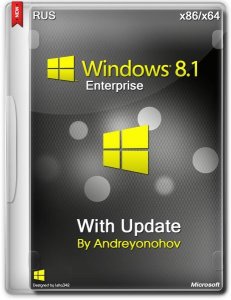Windows 8.1 Enterprise with Update 3 by Andreyonohov 2DVD (x86-x64) (2014) [Rus]