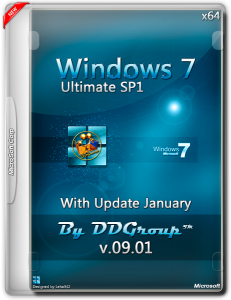 Windows 7 Ultimate SP1 x64 with Update (January) [v.09.01]by DDGroup™[Ru]
